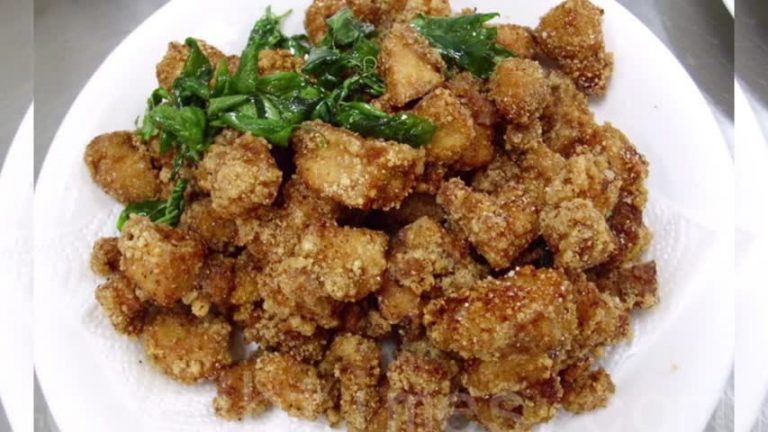 鹽酥雞和高山茶 飄香洛時美食展
