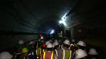 曼哈頓新地鐵 二大道線路開放參觀