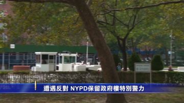 遭遇反对 NYPD保留政府楼特别警力