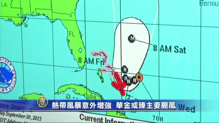 熱帶風暴意外增強 華金或臻主要颶風