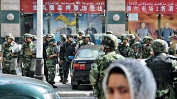 北京大閱兵之際 新疆莎車傳爆炸鎗聲 裝甲車出動