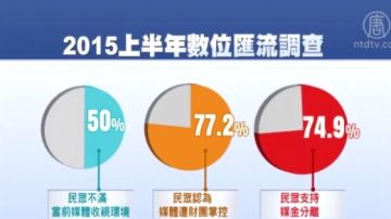 数位汇流牛步 五成民众支持废党政军