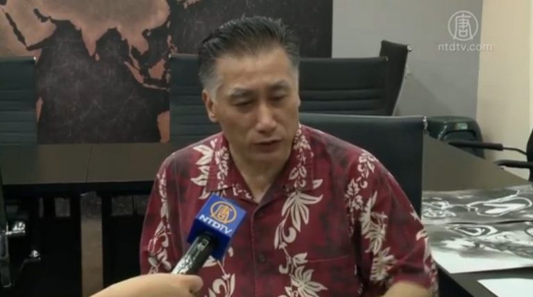 歷經921大震 書畫家華古繪畫寄語天地