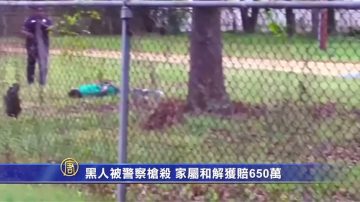 黑人被警察槍殺 家屬和解獲賠650萬