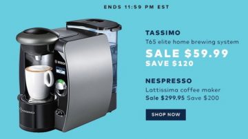 Tassimo T65咖啡机  近3折优惠