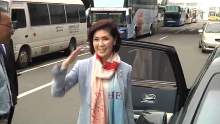 謝謝台灣記得！白嘉莉回臺領唱國歌