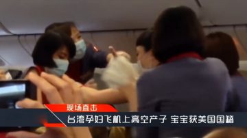 台湾孕妇高空早产获惊喜 小宝宝可入美国国籍