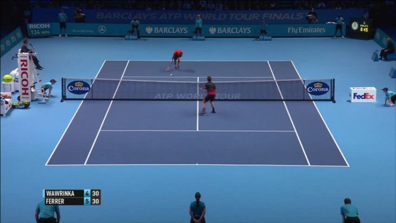 ATP總決賽： 瓦林卡首勝 費雷爾提前出局