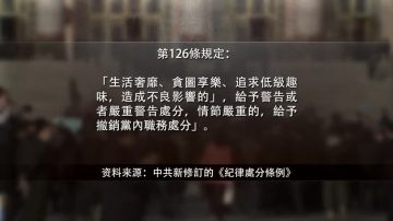 【禁闻】中共禁党员自费买奢侈品 引热议