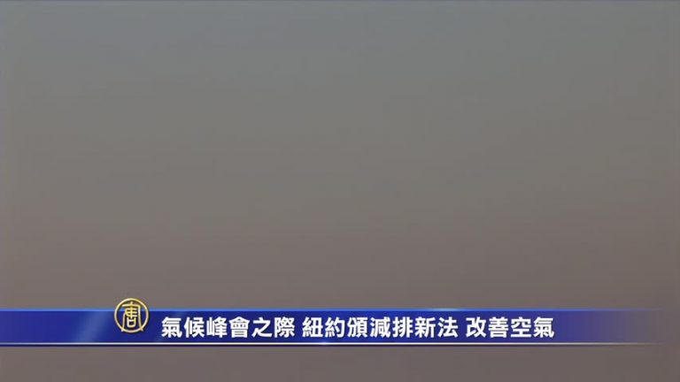 氣候峰會之際 紐約頒減排新法 改善空氣