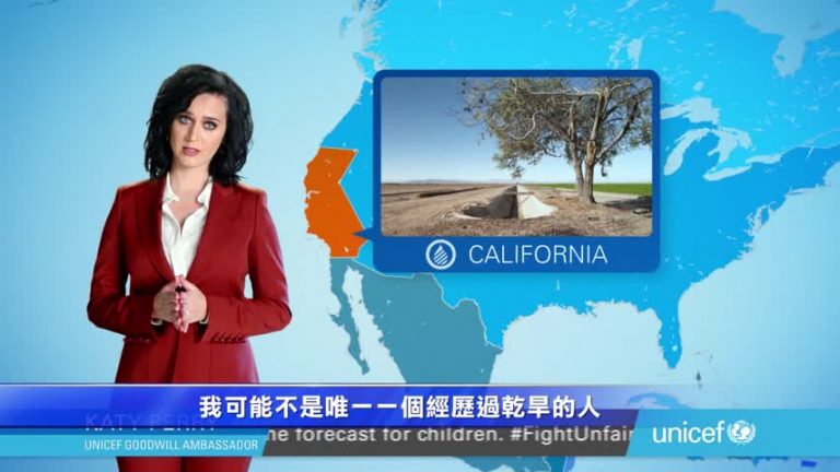 明星化身氣象主播 籲關注氣候變遷