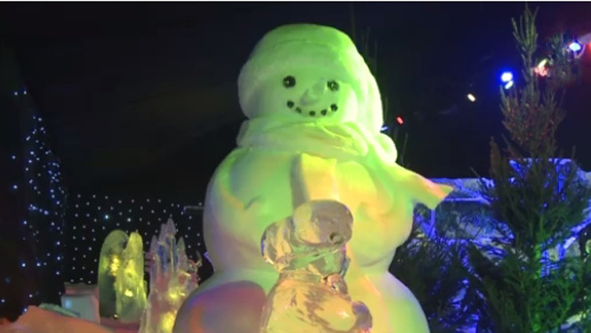 布魯日冰雕節探索神奇的冰雪動畫世界