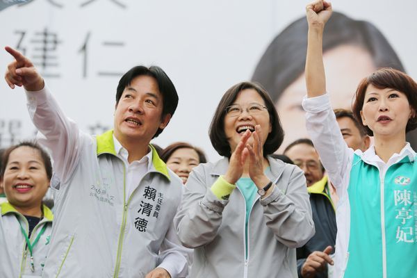 蔡英文台南總部成立 三步曲衝高選票