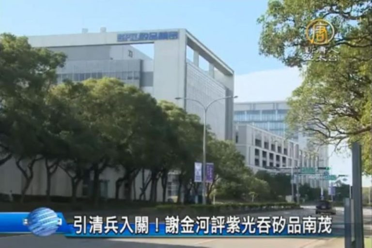 引清兵入關！謝金河評紫光吞矽品南茂