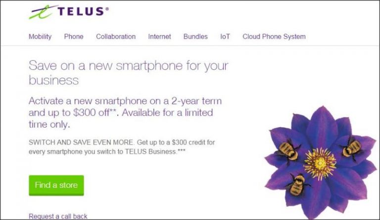 Telus的促銷活動又回來了！100元拿iPhone6s 還送300話費