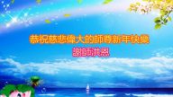 長春法輪功學員恭祝李洪志大師新年快樂(24條)