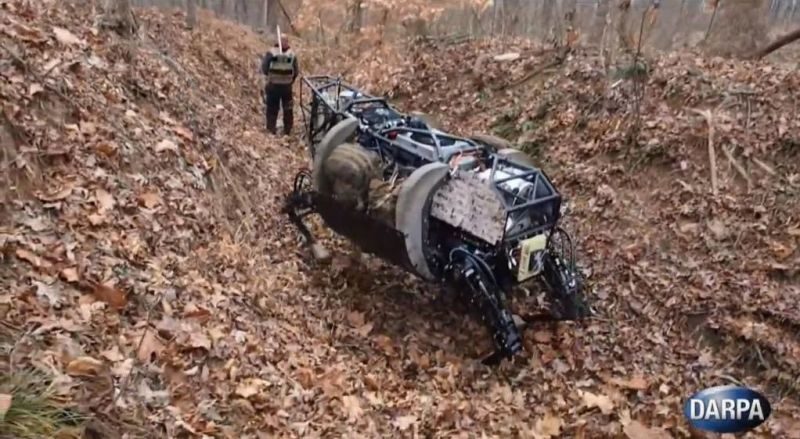 谷歌機器狗引擎聲太大 美軍不用【視頻】