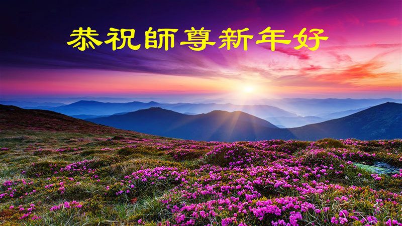 教育系統法輪功學員恭祝李洪志大師新年好(23條)