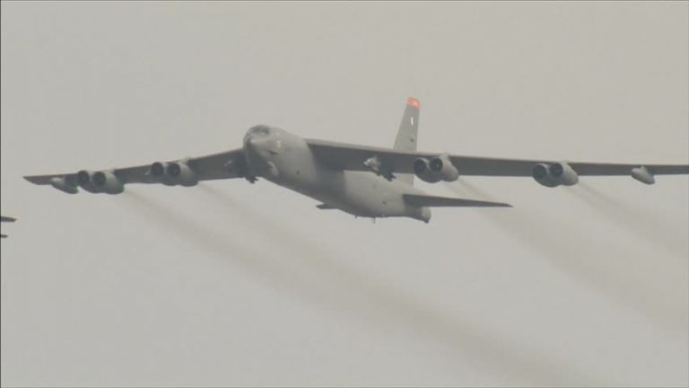 朝鮮核試驗後 美部署轟炸機飛越韓國