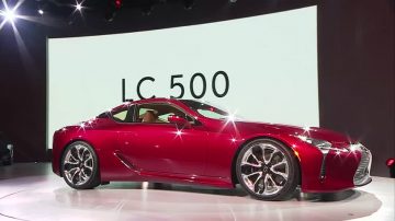 底特律车展 丰田全球首发Lexus LC 500