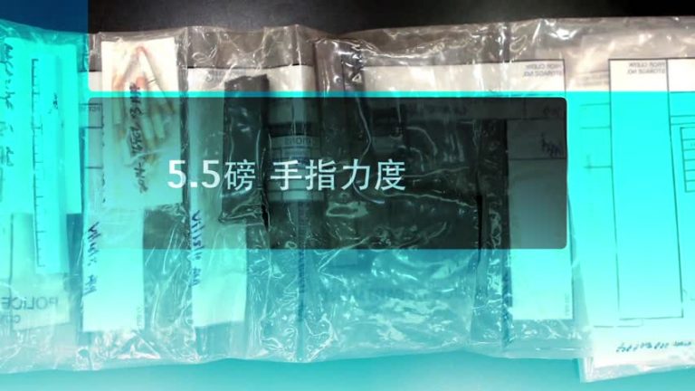 槍枝分析警探：需11.5磅力度扣動扳機