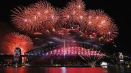 澳洲新西蘭盛大煙火迎新年