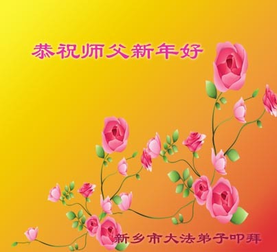 河南法轮功学员恭祝李洪志大师新年快乐(29条)