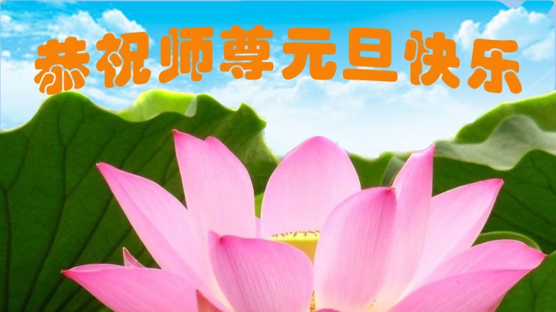 江西法轮功学员恭祝李洪志大师新年快乐(41条)