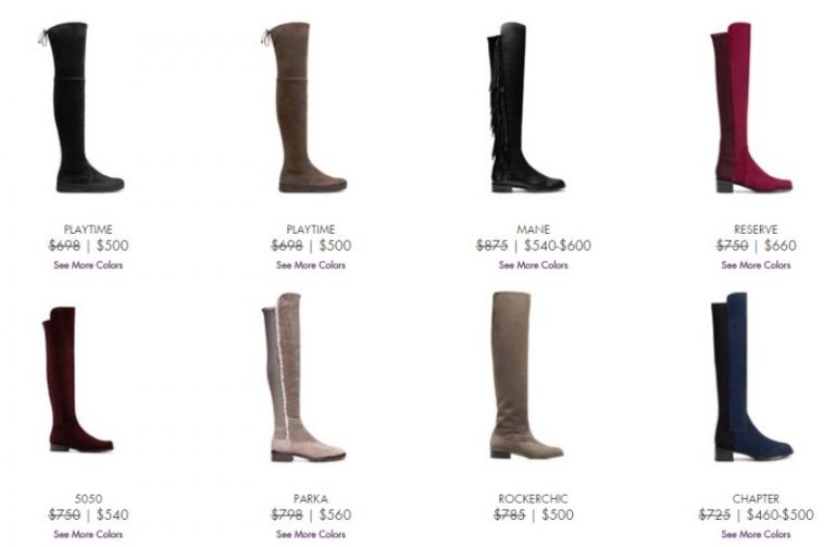 小資女福音：美腿瘦腿靴Stuart Weitzman   全網6折起特賣！