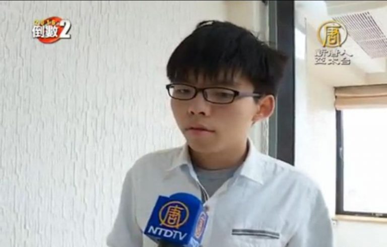 借鏡台灣選舉 黃之鋒等傘運代表觀選