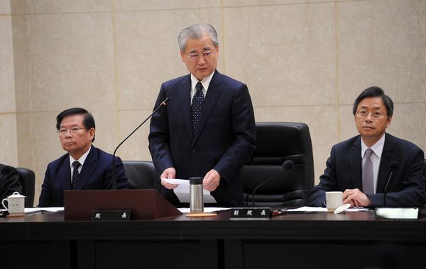 台內閣轉看守 貨貿談判全面暫停