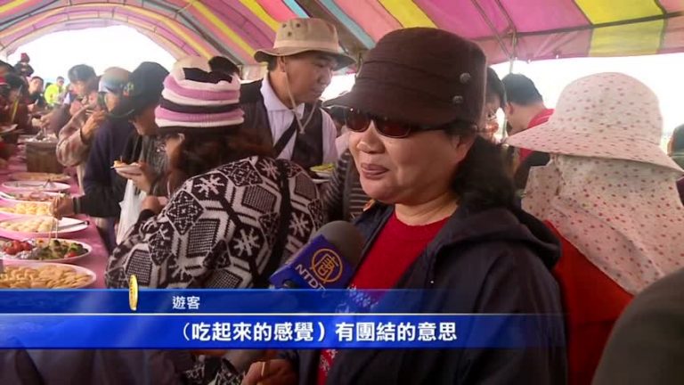 漫步花田遊教堂 品嚐農村古早味「割稻飯」