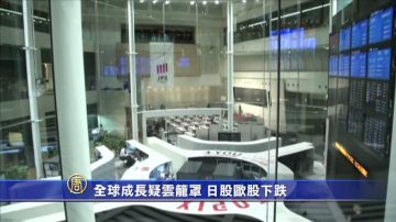 全球成长疑云笼罩 日股欧股下跌