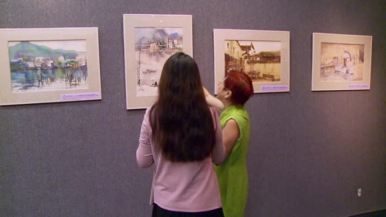溫情畫筆繪家鄉 巡展再現美麗台灣