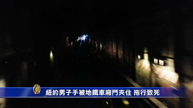 紐約男子手被F線地鐵車廂門夾住 拖行致死