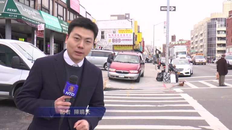 法拉盛行人燈消失 記者投訴 議員交通局回應