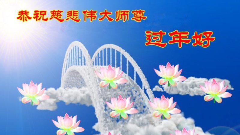 大陆各行业法轮功学员恭祝李洪志大师新年快乐(30条)