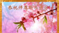 江蘇法輪功學員恭祝李洪志大師新年快樂(24條)