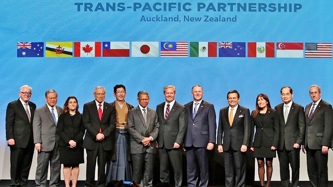 TPP協議 12國代表在新西蘭正式簽署