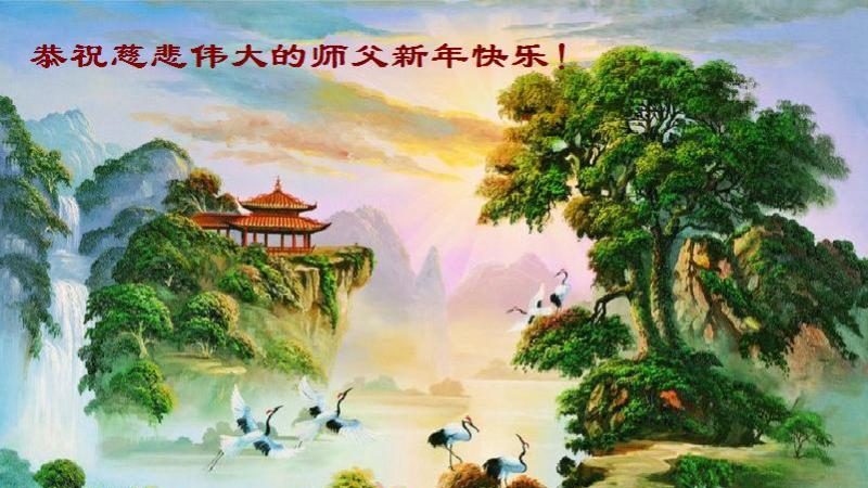 云南法轮功学员恭祝李洪志大师新年快乐(19条)