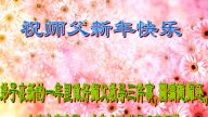 上海法輪功學員恭祝李洪志大師過年好(28條)