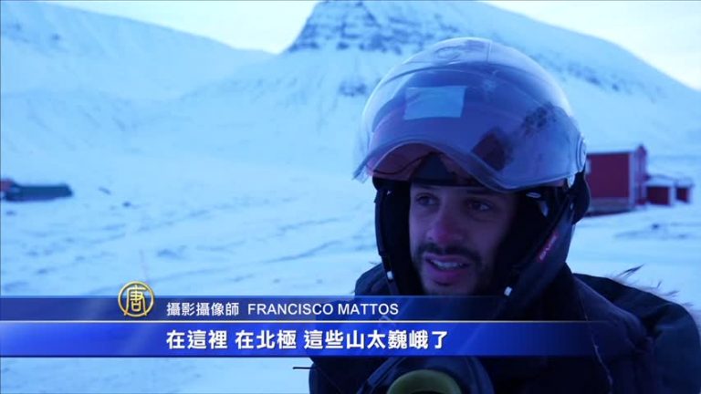 自拍out啦 冰天雪地要玩無人機