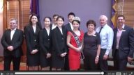 神韻世界藝術團 圖文巴演出獲市長歡迎