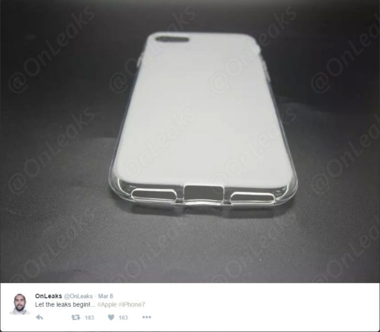 首個iPhone 7機殼現身 沒有耳機插孔