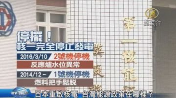 日本重啟核電 台灣能源政策在哪裡？