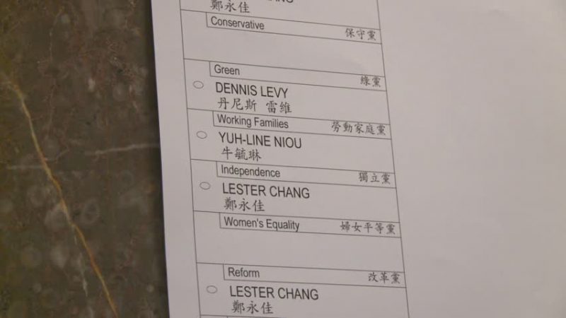 华埠选举分析：民主党选党不选人