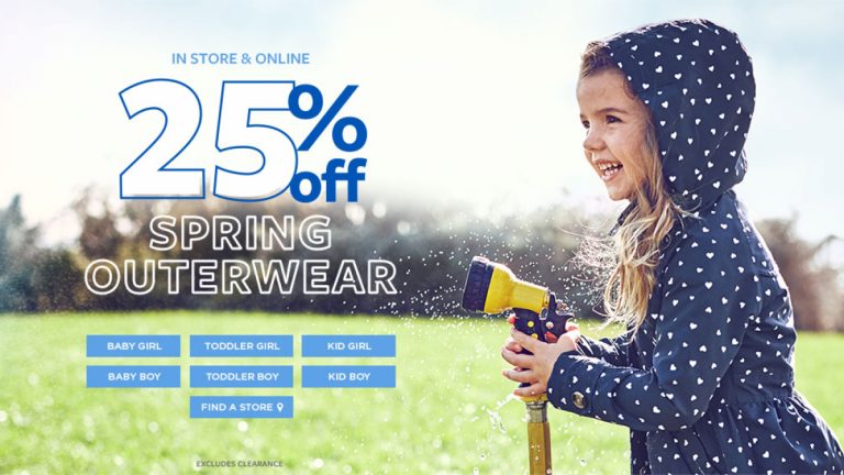 Carters OshKosh新款春裝外套促銷