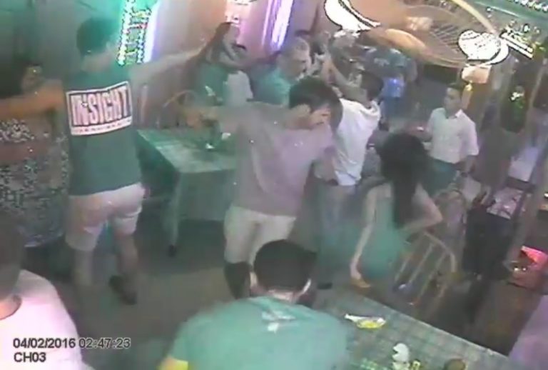 3菲警與16美國兵酒吧爆口角 險「擦槍走火」(視頻)