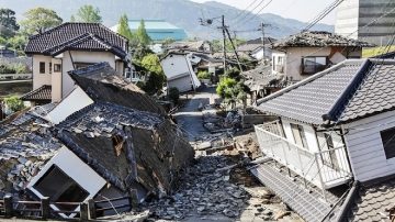 日本熊本3天兩起強震 死者增至41人 逾千人傷（組圖）