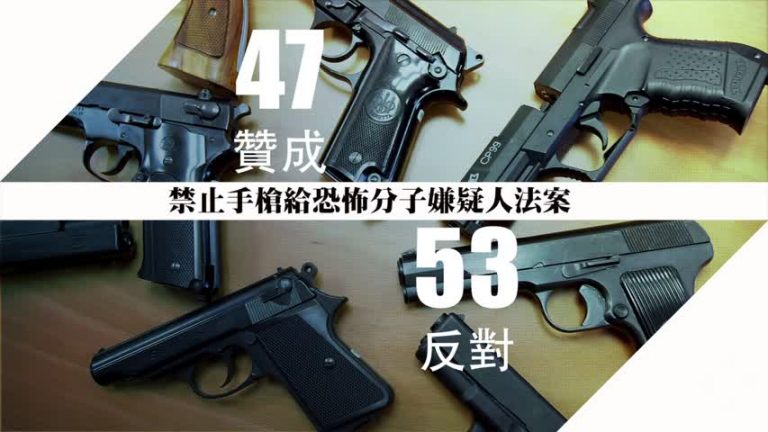 美4項槍支管制提案 均遭參議院否決